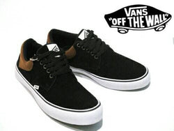 Sepatu Pria/Wanita Vans Authentic Casual/Sekolah Black